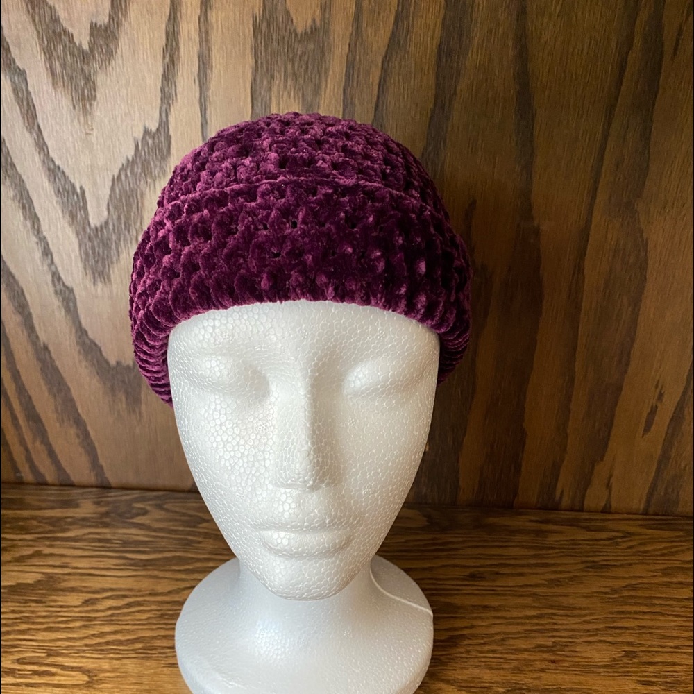 Handmade Crochet beanie hat  (youth)